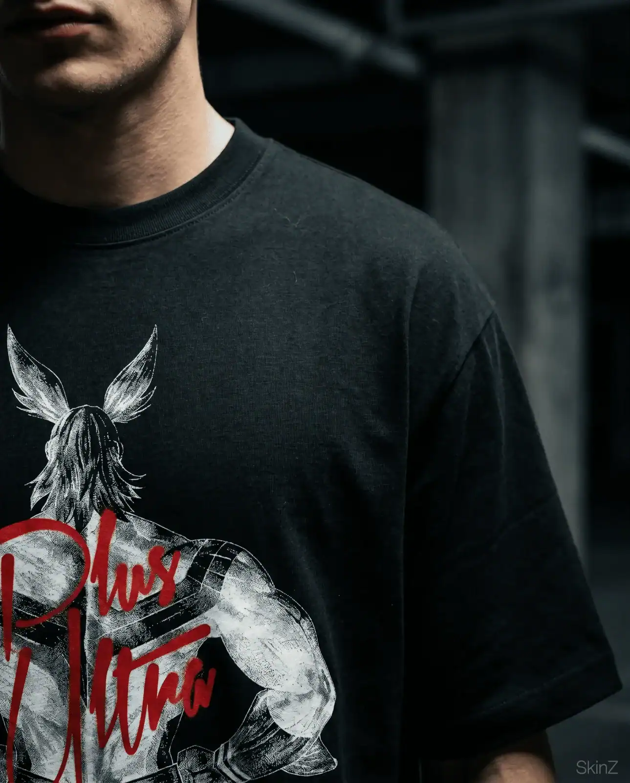 All Might Skinned T-Shirt 6 All Might Skinned T-Shirt - Image 6