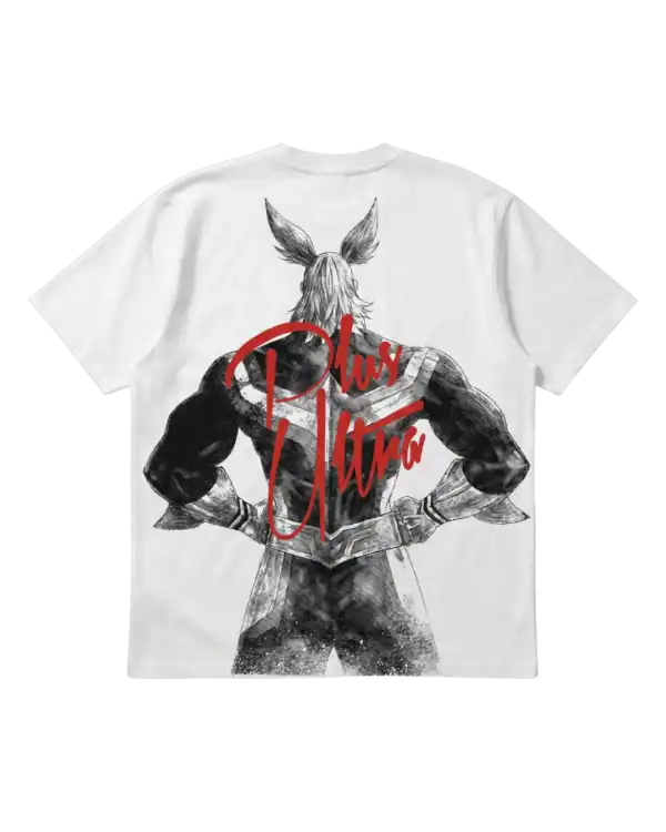 All Might White Skinned T-Shirt - Image 2