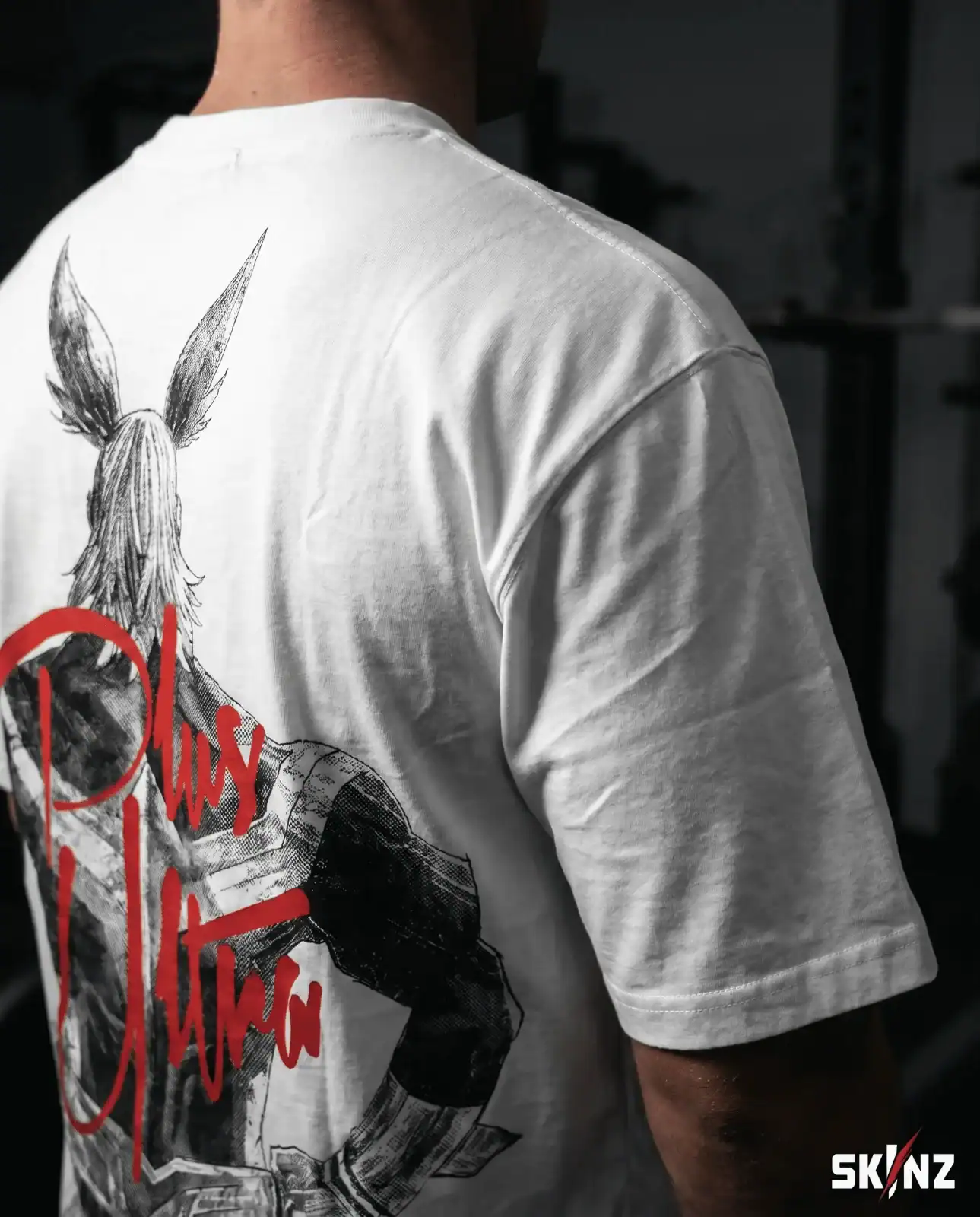 All Might White Skinned T-Shirt 3 All Might White Skinned T-Shirt - Image 3