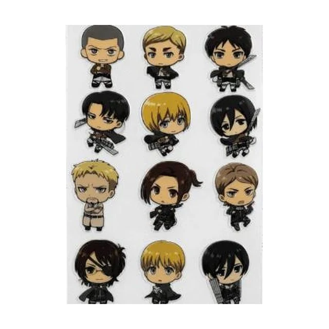 شيت ملصقات Attack on Titan