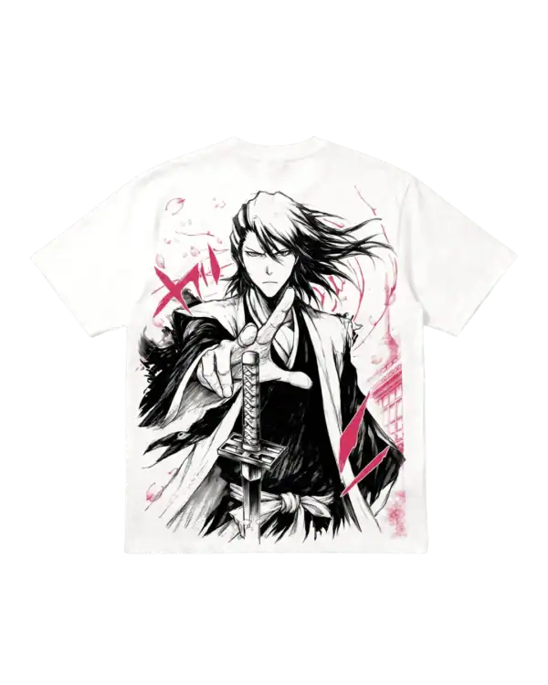 Byakuya Kuchiki Skinned T-Shirt - Image 2