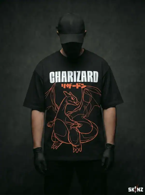 Charizard Skinned T-Shirt - Image 3
