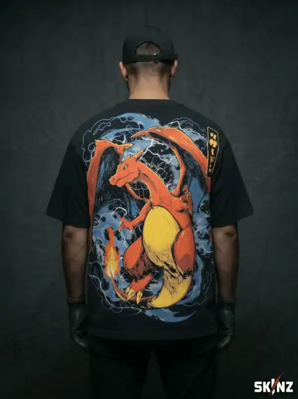 Charizard Skinned T-Shirt - Image 4