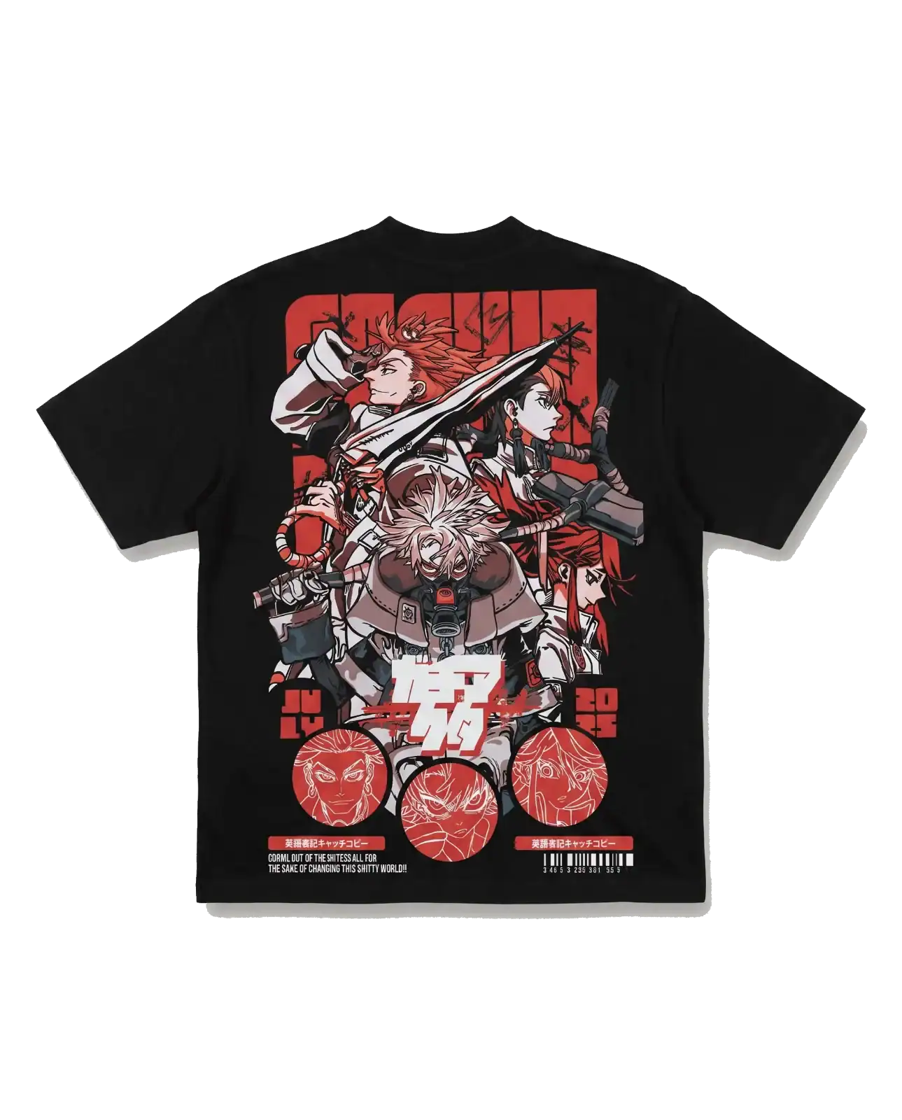 Gachiakuta Skinned T-Shirt 2 Gachiakuta Skinned T-Shirt - Image 2