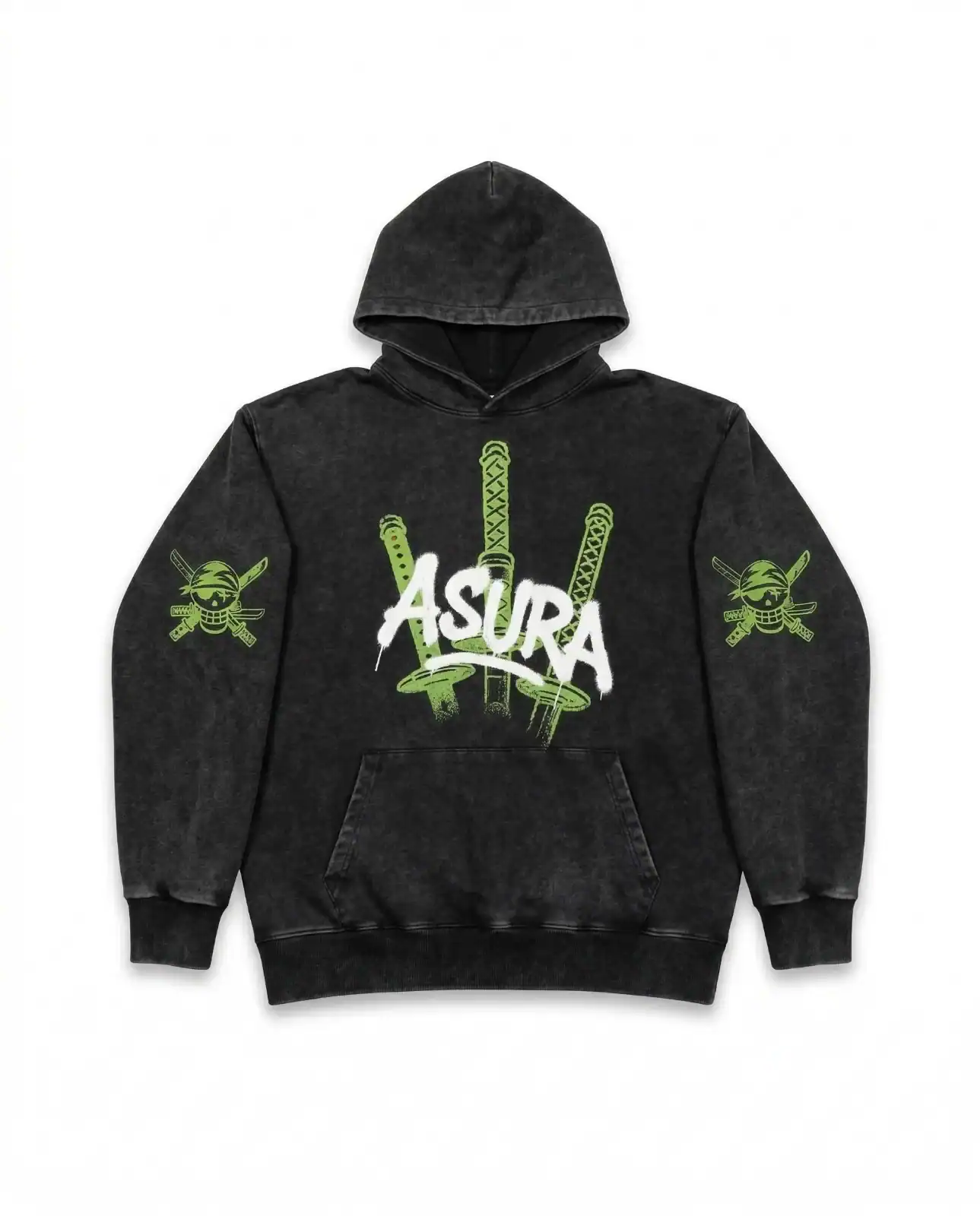 Zoro Skinned Hoodie 1 Zoro Skinned Hoodie