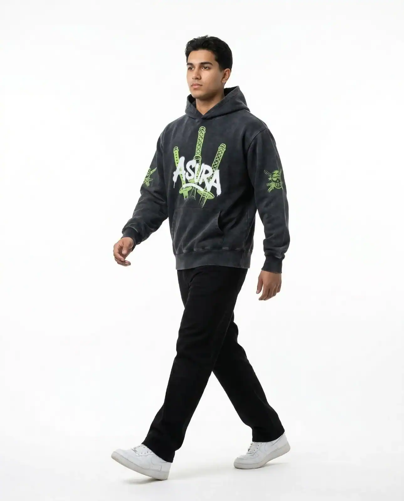 Zoro Skinned Hoodie 5 Zoro Skinned Hoodie - Image 5