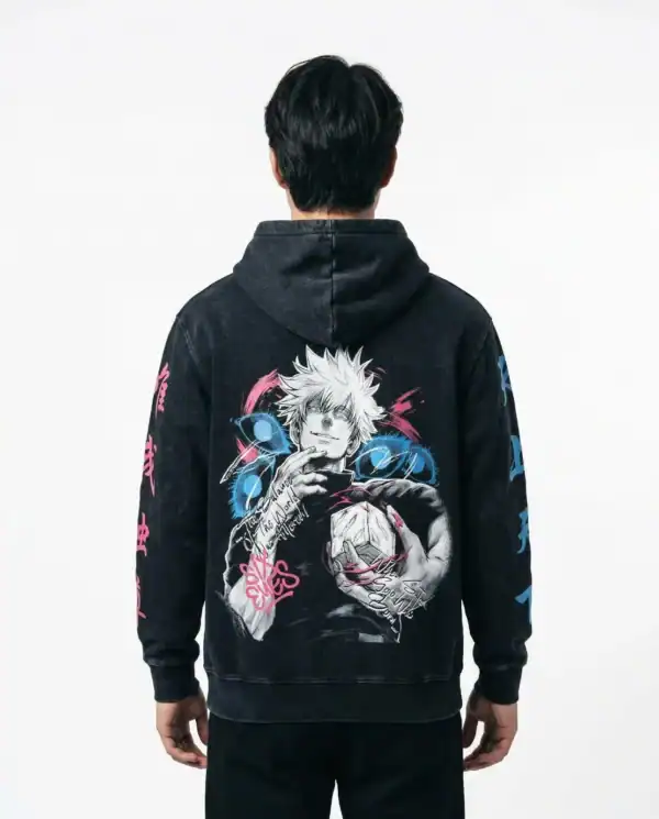 Satoru Gojo Skinned Hoodie - Image 4