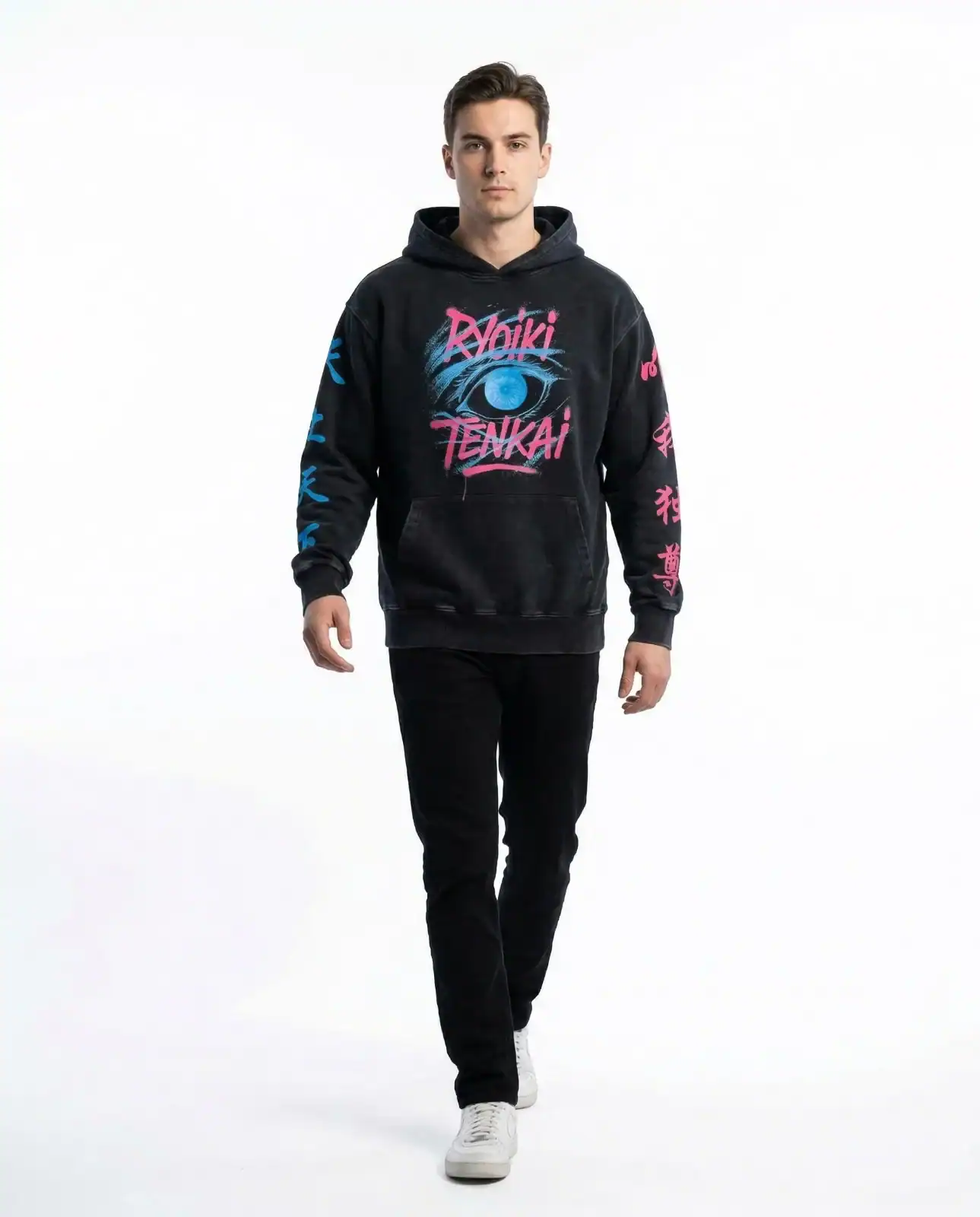 Satoru Gojo Skinned Hoodie 5 Satoru Gojo Skinned Hoodie - Image 5