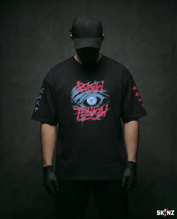 Satoru Gojo Skinned T-Shirt - Image 3