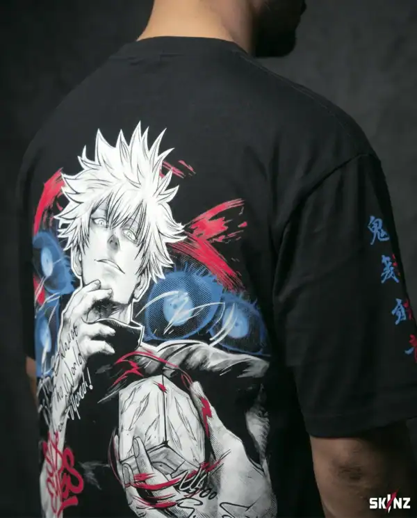 Satoru Gojo Skinned T-Shirt - Image 5