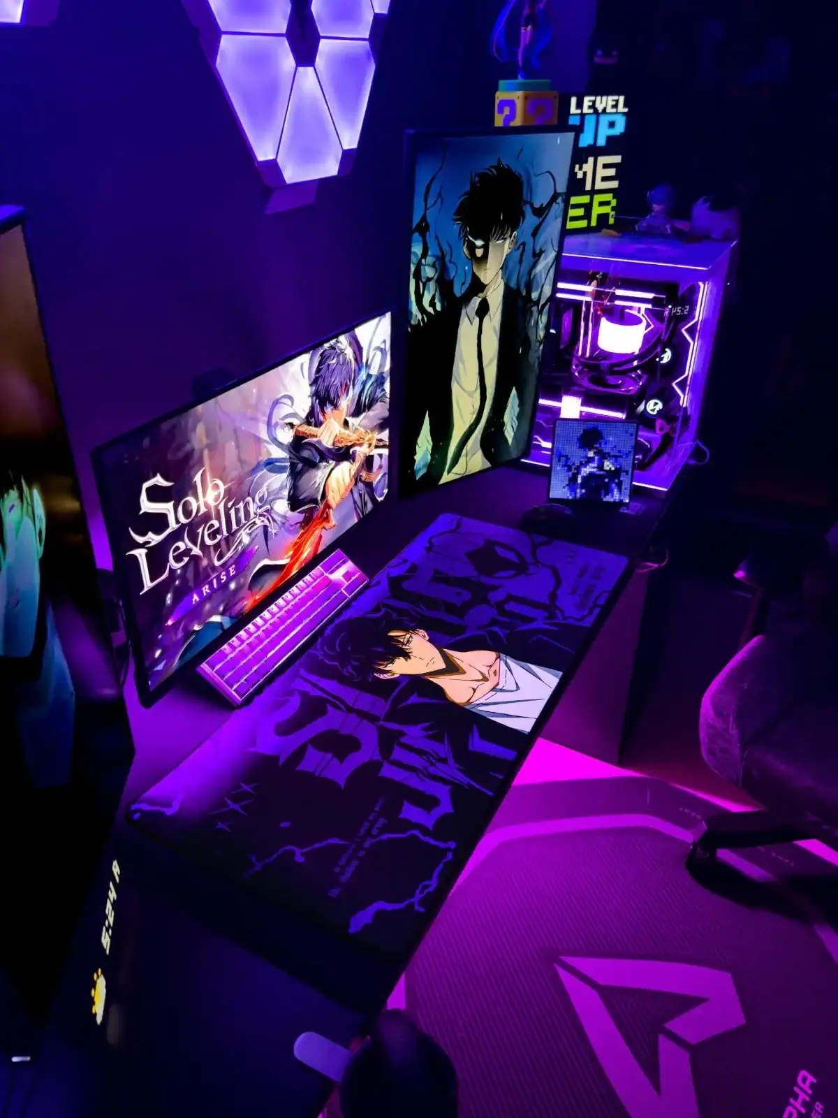 Solo Leveling Gaming Mouse Pad 4 Solo Leveling Gaming Mouse Pad - Image 4